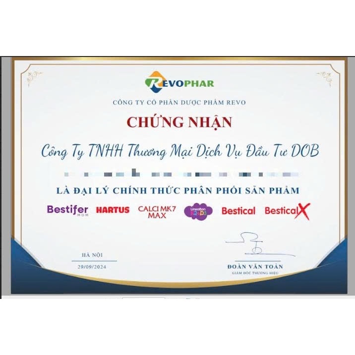 LineaBon/Canxi Bestical hỗ trợ hấp thụ canxi, phát triển chiều cao giúp bé khỏe mạnh MECAHEO