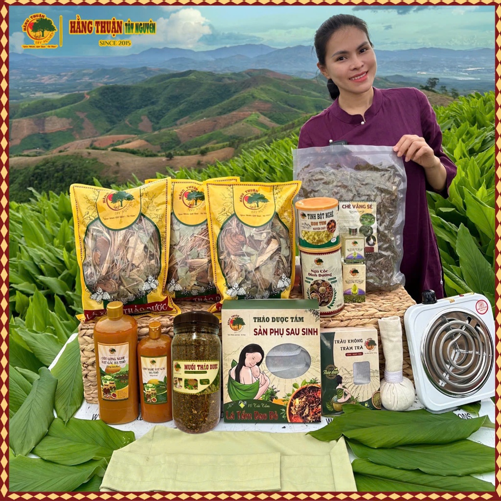[Tặng kèm 5 Sản Phẩm] Bộ Ở cử Tiết Kiệm Cho Mẹ Sau Sinh Hằng Thuận Tây Nguyên