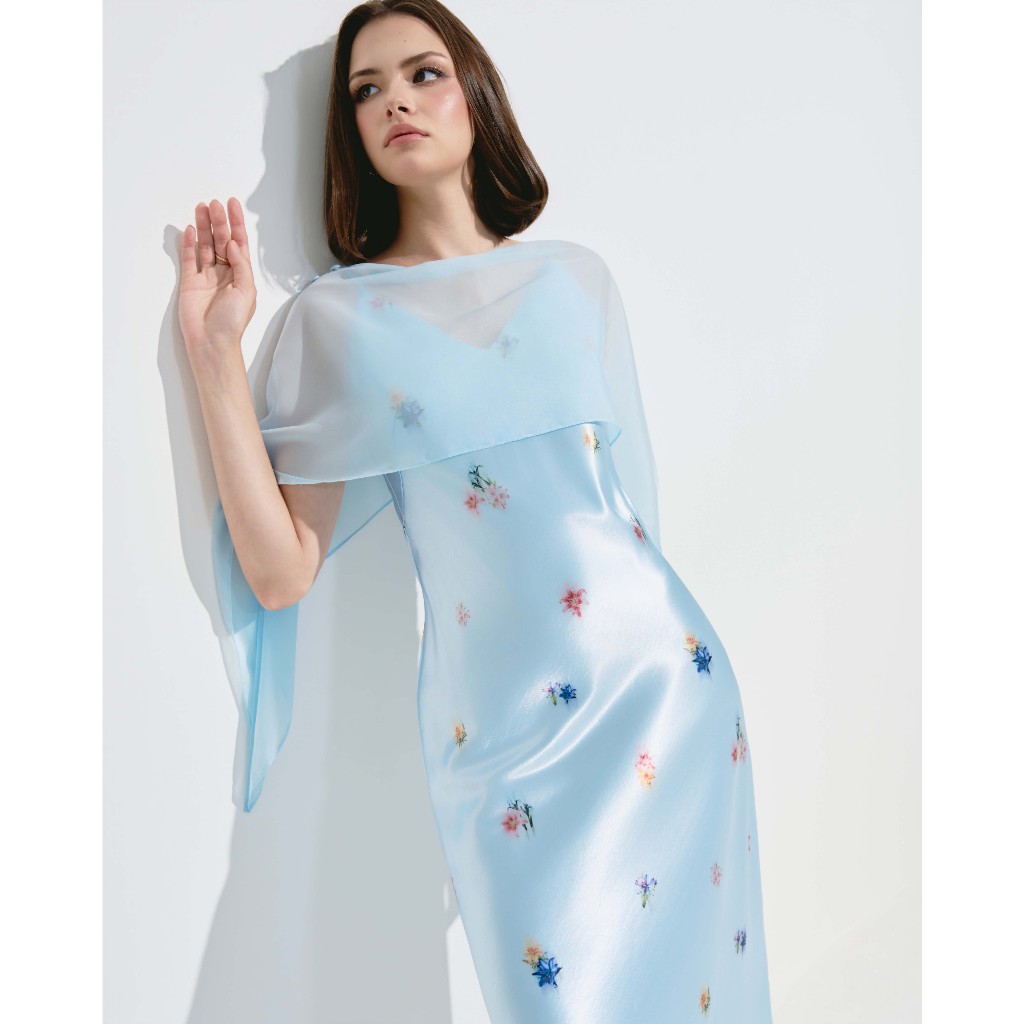 RECHIC Khăn choàng tằm ánh Lassi che bắp tay thướt tha nhẹ nhàng sang trọng | BigBuy360 - bigbuy360.vn