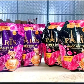 [COMBO 2 TÚI tổng 4,4 kg] Nước giặt đậm đặc Paris  túi 2,2kg,  2 trong 1 phiên bản mới, Giúp giặt sạch, Thơm lâu,