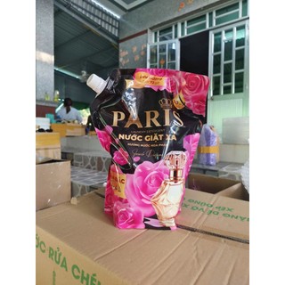 [COMBO 2 TÚI tổng 4,4 kg] Nước giặt đậm đặc Paris  túi 2,2kg,  2 trong 1 phiên bản mới, Giúp giặt sạch, Thơm lâu,