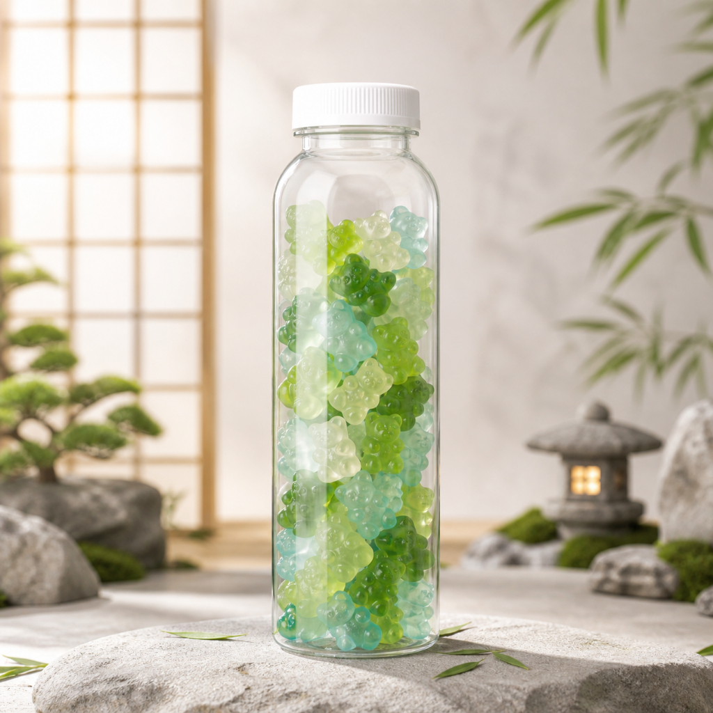 Combo 25 Chai Nhựa Tròn Ú 350ml/500ml Kèm Nắp – Chai Nhựa PET Phi 38 Đựng Nước Ép, Trà Sữa, Sữa Hạt