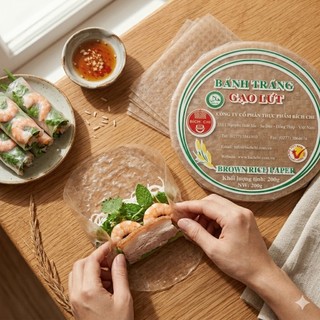 Bánh Tráng Gạo Lứt F22 Bích Chi Gói 200g