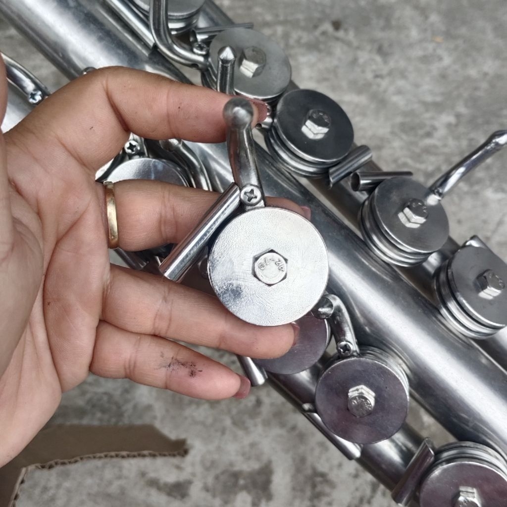 Cần lên ga inox 304.
