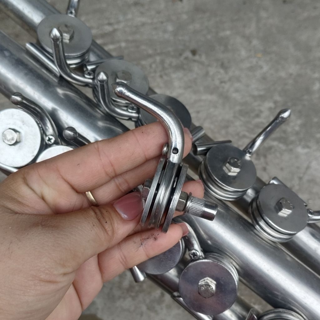 Cần lên ga inox 304.