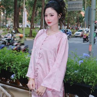 Set  Pháp Phục Đi Lễ Chùa Tết Du Xuân  ADC22