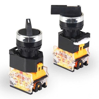 Công tắc xoay cần dài 2 vị trí, 3 vị trí phi 22