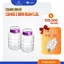 Combo 2 Bình Ngâm Thủy Tinh LOTUS GLASS VTC098 Quai Tím + Tặng 12 Chén VTC06T/30ml - VTC198/20ml