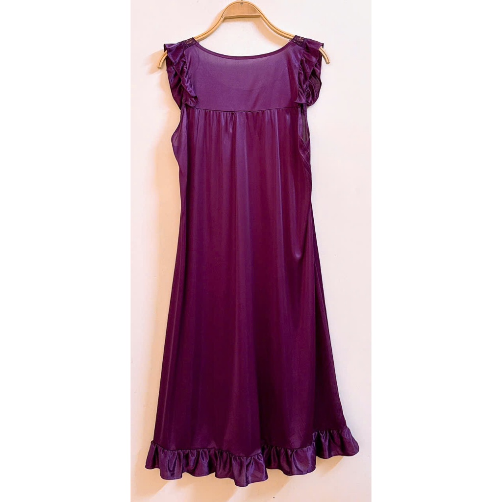 Đầm ngủ thun lạnh - 2 hand (Size L)