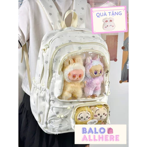 BaLo (XINHXINH) [ORDER] Balo Đi Học Họa Tiết Ngôi Sao Dễ Thương BL293