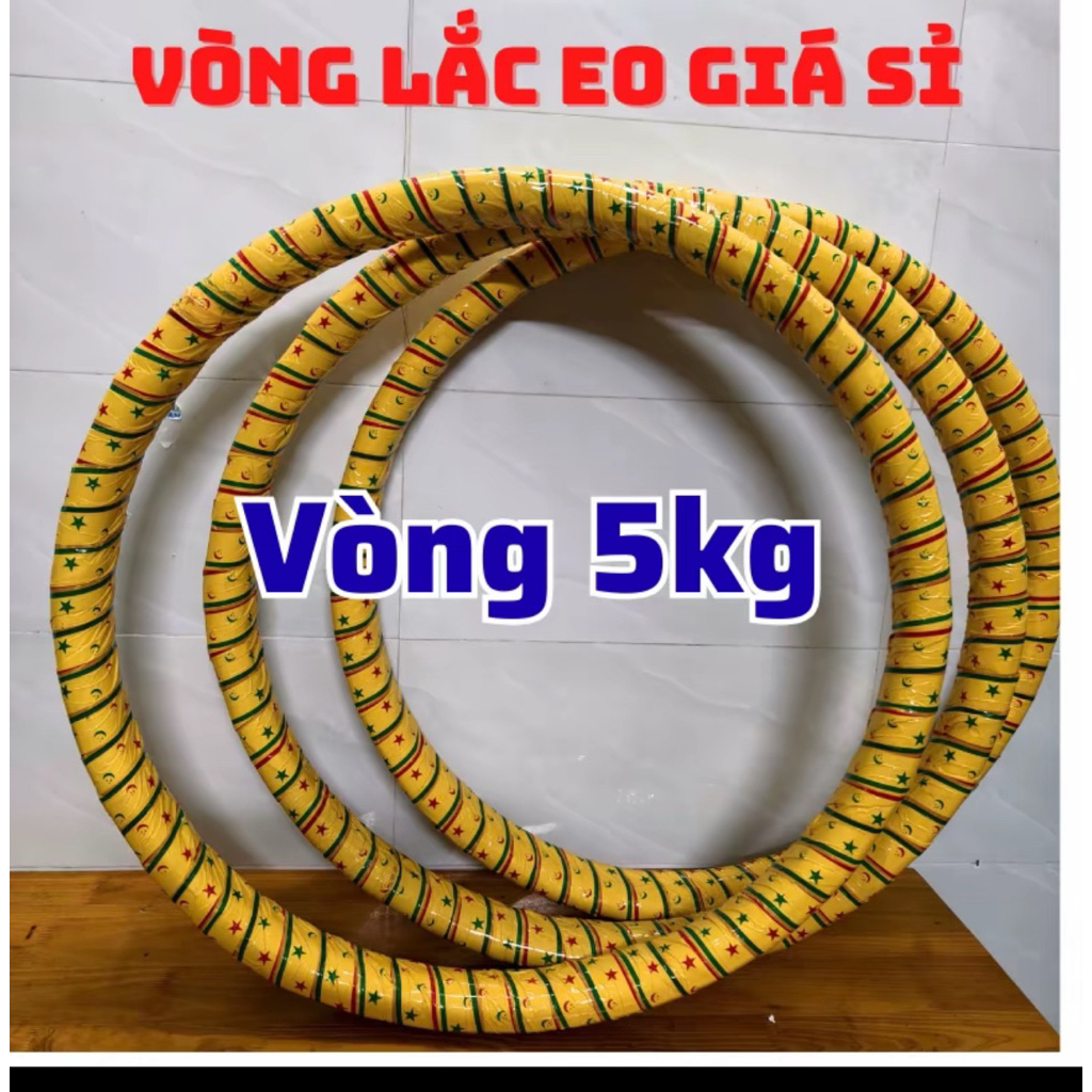 (XẢ KHO) Vòng Lắc Eo Chập Đôi Khủng 5kg Giảm Mỡ Bụng Cực Nhanh