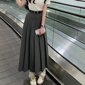 Chân Váy Xếp Ly Dáng Dài Maxi cực xinh chất liệu tuyết mưa giữ form cực đẹp