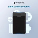 Sạc Dự Phòng Mophie Snap + Juice Pack Wallet 5000mAh, Sạc Không Dây, Sạc PD 20W, Bảo Hành 2 Năm 1 Đổi 1, Chính Hãng — ảnh 3