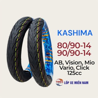 LỐP XE TAY GA GAI KIỂNG XE AB, VISION, VARIO, CLICK, MIO 125CC CHÍNH HÃNG KASHIMA
