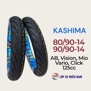 LỐP XE TAY GA GAI KIỂNG XE AB, VISION, VARIO, CLICK, MIO 125CC CHÍNH HÃNG KASHIMA