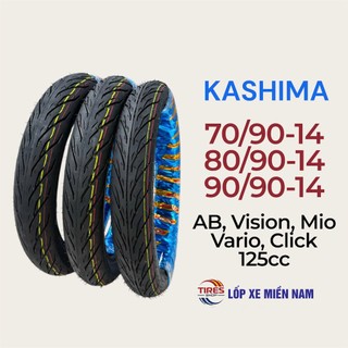 LỐP XE TAY GA GAI KIỂNG XE AB, VISION, VARIO, CLICK, MIO 125CC CHÍNH HÃNG KASHIMA