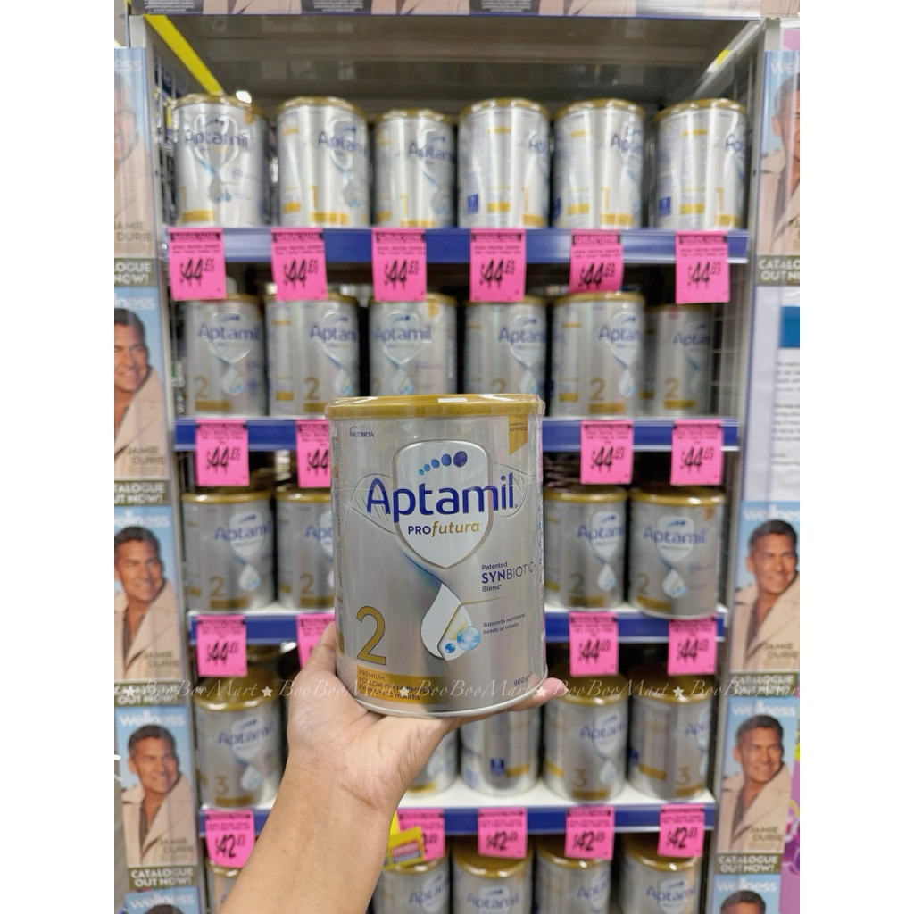 Sữa Aptamil Pro 1,2,3 lon 900g ( Bay Air Úc)