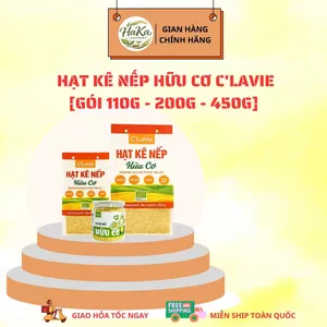 Hạt Kê Nếp Hữu Cơ C’LaVie [Gói 200g, 450g - Hũ 110g]