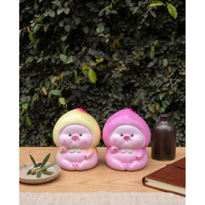 Heo đất Maison bé Đào cute quà tặng, trang trí, ống tiết kiệm tiền