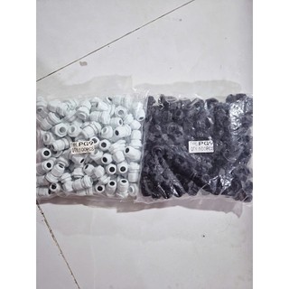 [LOẠI TỐT-100C] Ốc siết cáp nhựa loại tốt chống cháy, PG7~PG21 siết cáp dây điện chống nước.