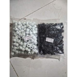 [LOẠI TỐT-100C] Ốc siết cáp nhựa loại tốt chống cháy, PG7~PG21 siết cáp dây điện chống nước.