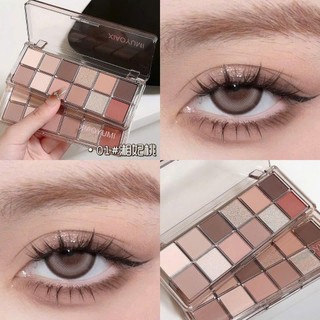 Bảng Phấn Mắt 12 Màu XIAO YUMI Trang Điểm Nhẹ Nhàng Dung Tích Lớn, Nhiều Sự Lựa Chọn