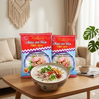 Cháo Ăn Liền Thịt Heo Bích Chi 50g Gói Cháo Nhanh, Tiện Lợi Cho Bữa Sáng