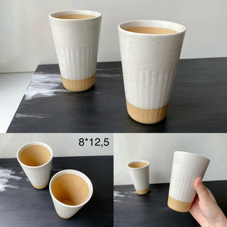 Ly Cốc Mộc Trà Đá Cà Phê Dáng Cao  - Gốm Nhật 2hand