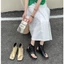 Giày sandal chiến binh nữ KAILI xỏ ngón khóa cài basic sang trọng, giày boot nữ B03 - Laylalay.n