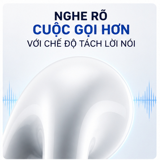 [HÀNG MỚI 2026]  Tai Nghe Bluetooth Ap4 1563E Hổ Vằn - Chống Ồn ANC 40dB - Pin 4-6H - Âm Thanh Vòm