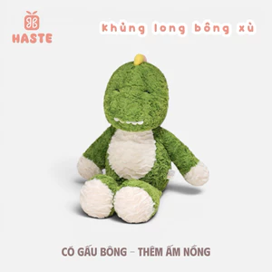 Gấu Thú Bông Khủng Long Dragon Xanh Lá Lông Xù Siêu Mềm Mịn Siêu Dễ Thương