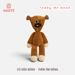 Gấu Thú Bông Gấu Nâu Teddy Mr Bean Hoạt Hình Quà Tặng Độc Đáo Lông Xù Siêu Mềm Mịn Siêu Dễ Thương