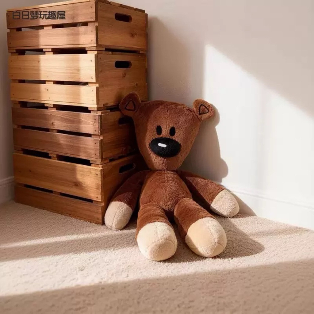 Gấu Thú Bông Gấu Nâu Teddy Mr Bean Hoạt Hình Quà Tặng Độc Đáo Lông Xù Siêu Mềm Mịn Siêu Dễ Thương
