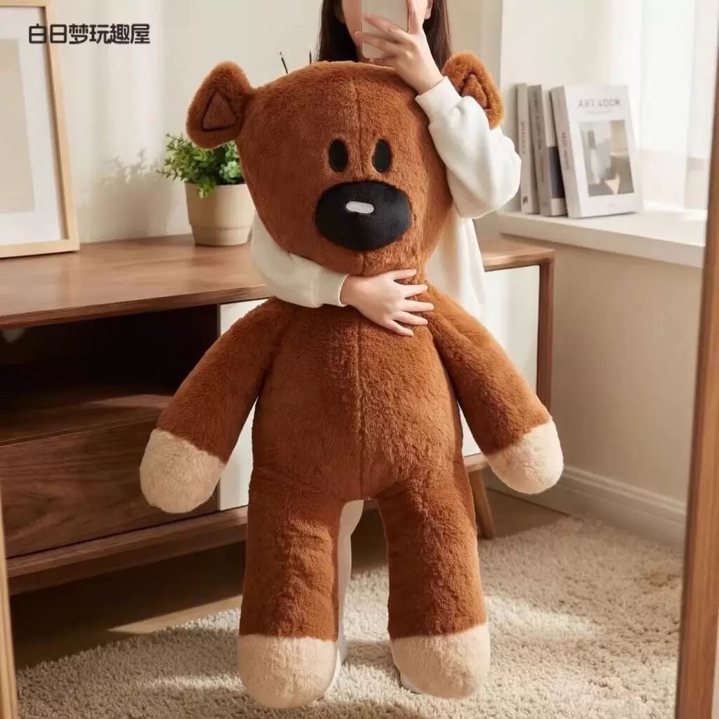 Gấu Thú Bông Gấu Nâu Teddy Mr Bean Hoạt Hình Quà Tặng Độc Đáo Lông Xù Siêu Mềm Mịn Siêu Dễ Thương