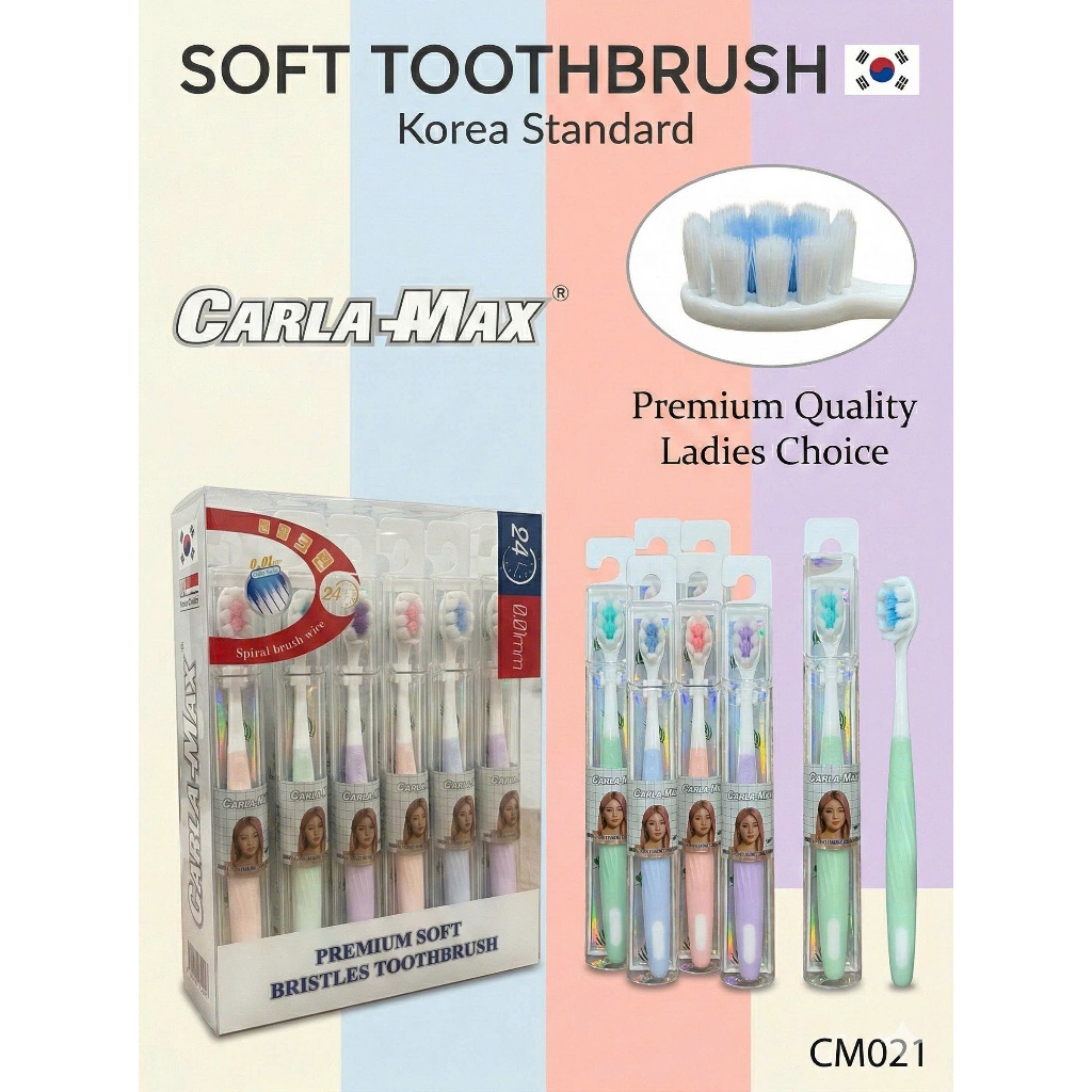 BÀN CHẢI ĐÁNH RĂNG LÔNG MỀM CAO CẤP HÀN QUỐC – LÀM SẠCH KẼ RĂNG, BẢO VỆ NƯỚU AN902,YA013,CM21,V170