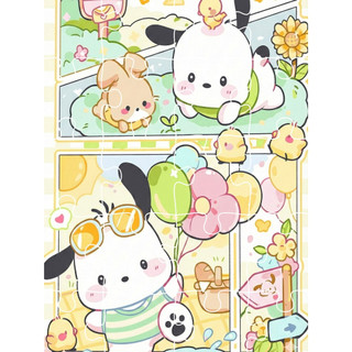 COMBO SỈ tranh ghép A5 Chủ đề Pochacco TooYoo TG0094