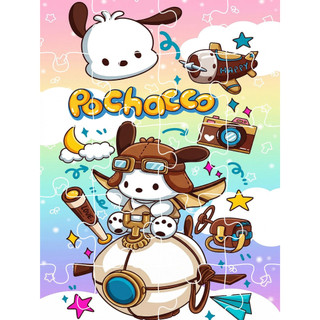 COMBO SỈ tranh ghép A5 Chủ đề Pochacco TooYoo TG0094