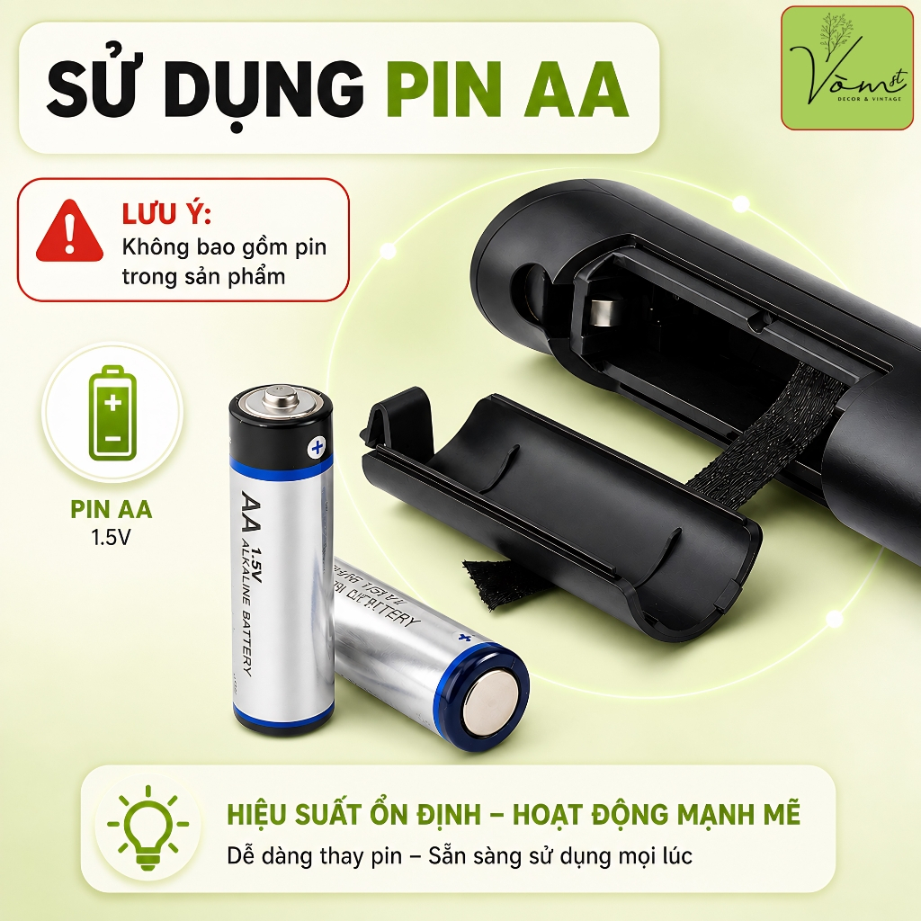 (CAO CẤP) Máy Đánh Bọt Sữa Cà Phê Mini Cầm Tay Vòm Decor Kèm Giá Đỡ, Đánh Trứng Dùng Pin, Inox 304 ABS – Mã M