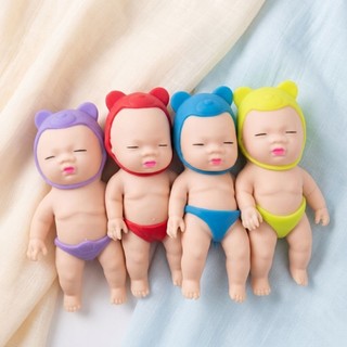Mochi em bé 11cm, 1 cái, đồ chơi đàn hồi nắn bóp, phiên bản đàn hồi nhiều, nặng tay