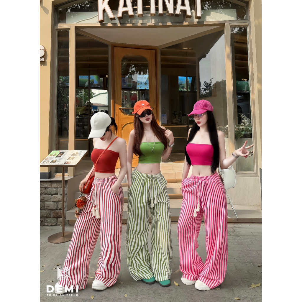 Set quây quần kẻ chuẩn summer đây rồi ạ, full 6 màu xinh iuuu mời các ty chốt đơn ạ 🌈