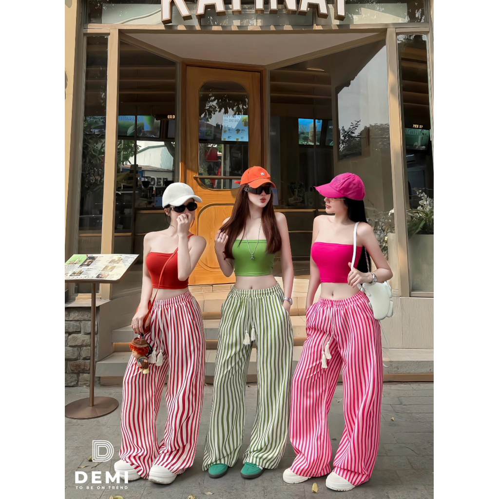 Set quây quần kẻ chuẩn summer đây rồi ạ, full 6 màu xinh iuuu mời các ty chốt đơn ạ 🌈