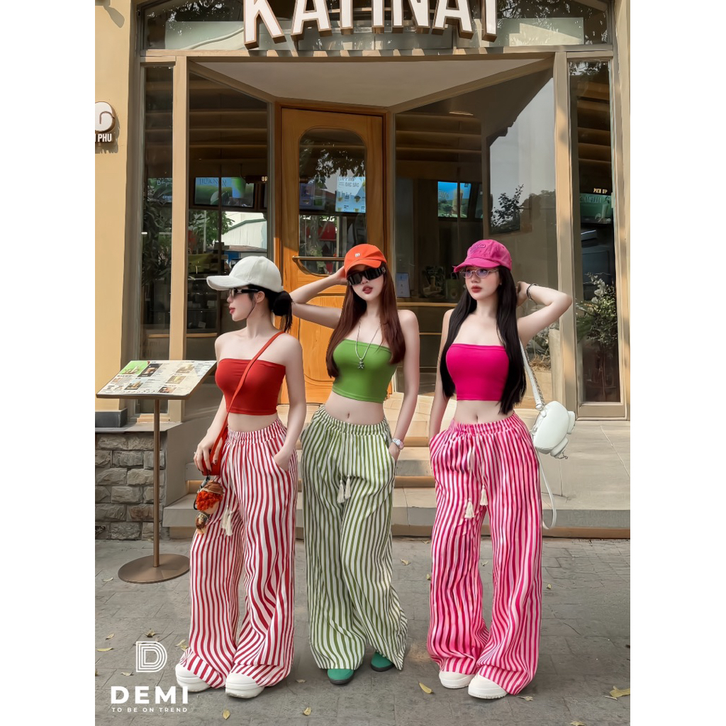 Set quây quần kẻ chuẩn summer đây rồi ạ, full 6 màu xinh iuuu mời các ty chốt đơn ạ 🌈