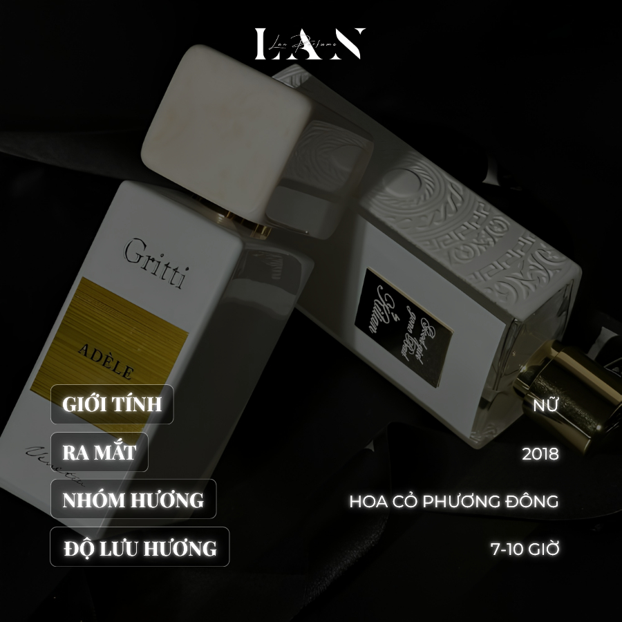 [LAN] Nước hoa Nữ Gritti Adele EDP Mini 15ml