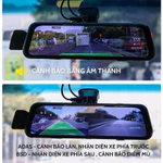Camera Hành Trình Ô Tô N6 PRO Gắn Gương | 2K | Cảnh Báo Tốc Độ & Giao Thông | GPS | Kết Nối Điện Thoại | Bảo Hành 12T — ảnh 3