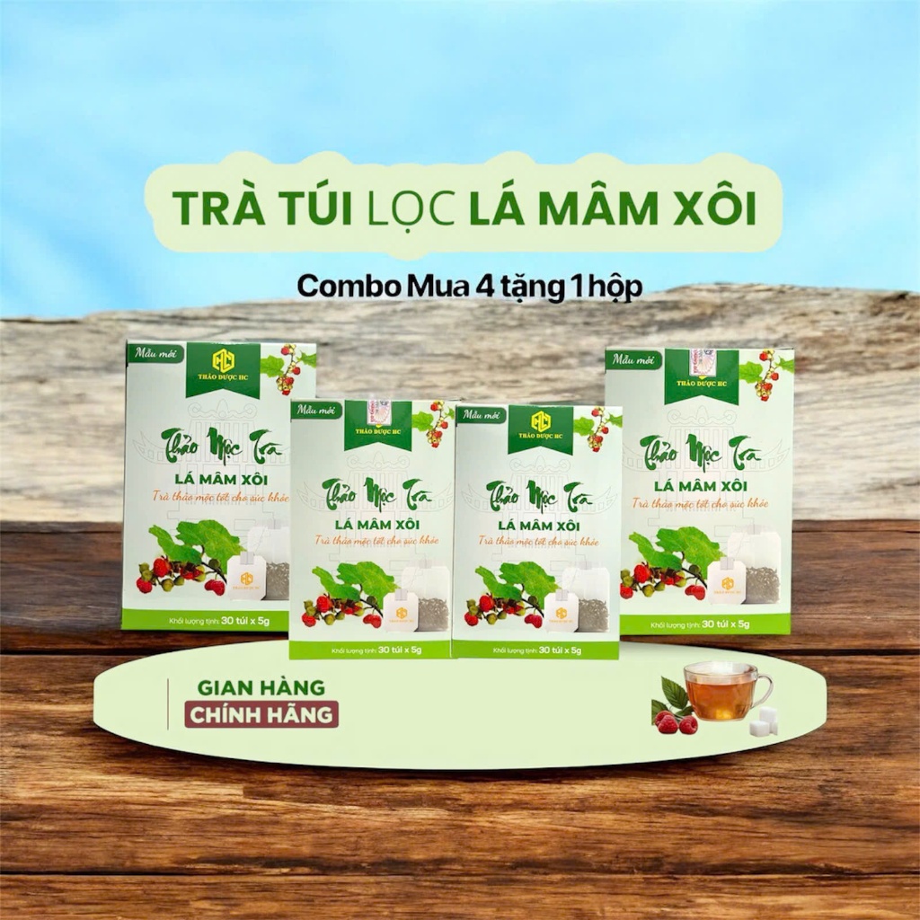 Trà Mâm Xôi Rừng Bốn Vị