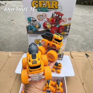 Xe địa hình 4 bánh mini có đèn Led, Xe Địa Hình Quán Tính Dẫn Động 4 Bánh có đèn Xe Đồ Chơi Con Trai