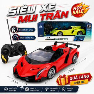 Ô tô điều khiển từ xa, Xe điều khiển từ xa, Siêu xe Lambo điều khiển từ xa 4 chiều