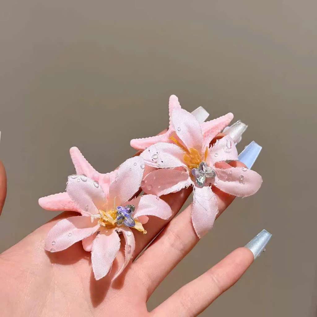 GIÁ SỈ TỪ 5] KẸP TÓC SAO BIỂN MIX HOA SỨ KẸP TÓC XINH XẮN ĐI BIỂN PHỤ KIỆN TÓC  ĐI BIỂN M387 | Shopee Việt Nam