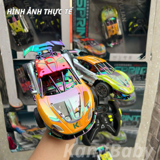 Điều Khiển Từ Xa Drift Thể Thao Kèm Vô Lăng Có Đèn Khói, Ô Tô Điều Khiển Từ Xa Cho Bé, Qùa tặng cho bé