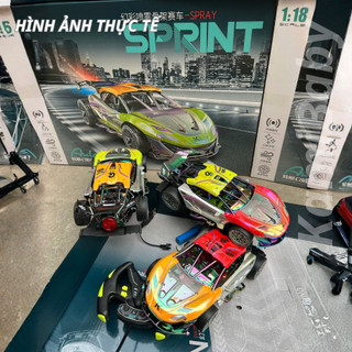 Điều Khiển Từ Xa Drift Thể Thao Kèm Vô Lăng Có Đèn Khói, Ô Tô Điều Khiển Từ Xa Cho Bé, Qùa tặng cho bé